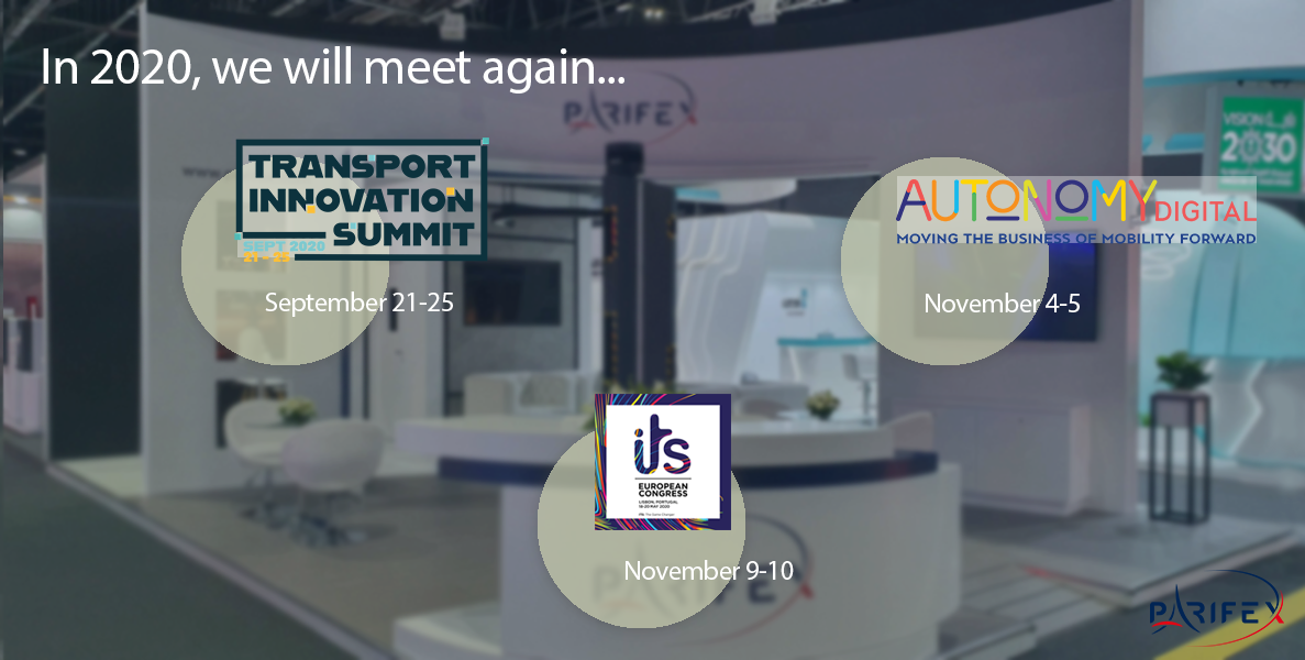 Meet us in the upcoming mobility shows