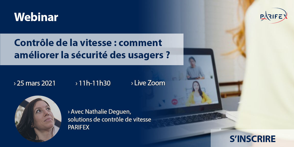 Webinar – contrôle de la vitesse : comment améliorer la sécurité des usagers ?