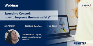 Webinar - Speeding Control : how to improve the user safety?