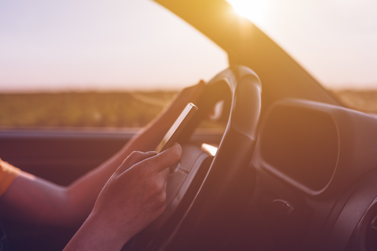 Téléphone au volant